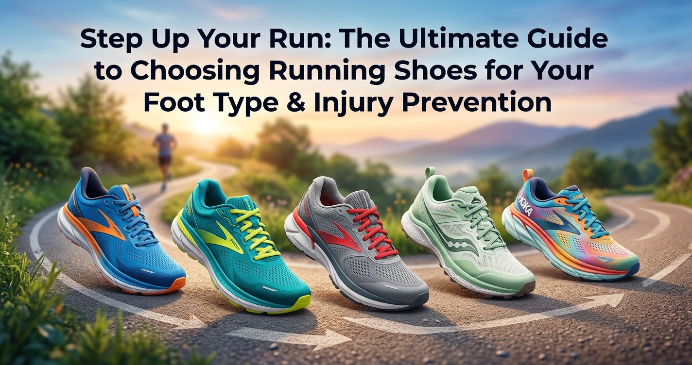 Step Up Your Run: The Ultimate Guide to Choosing Running Shoes for Your Foot Type &amp; Injury Prevention