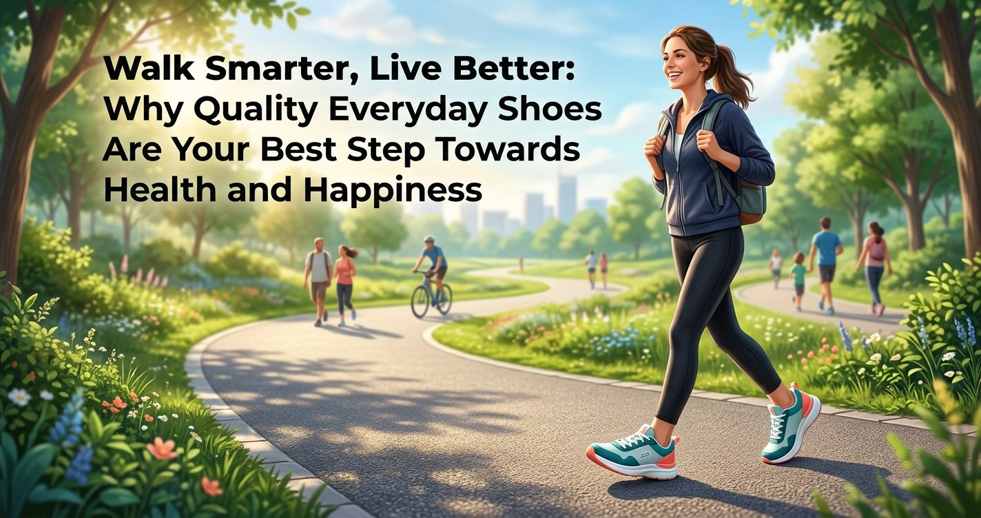 Walk Smarter, Live Better: Why Quality Everyday Shoes Are Your Best Step Towards Health and Happiness