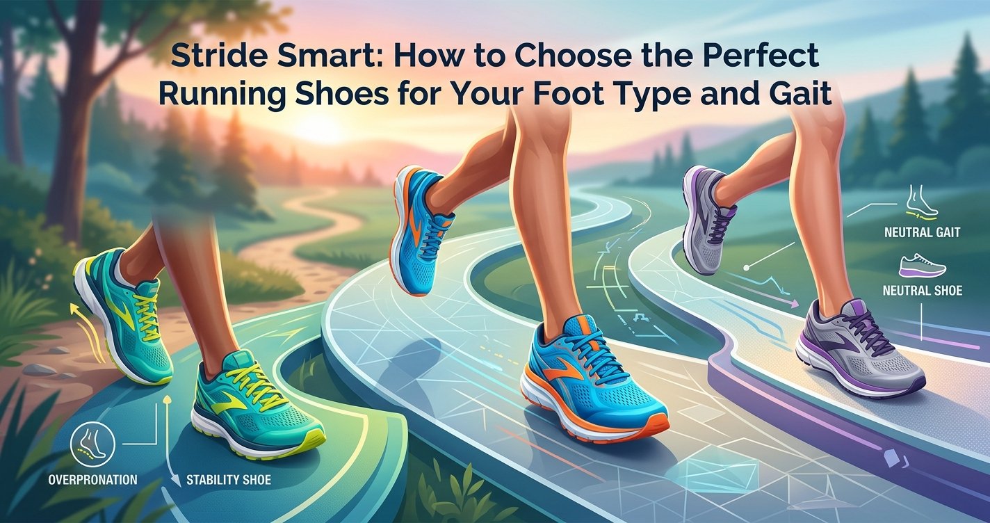 Stride Smart: How to Choose the Perfect Running Shoes for Your Foot Type and Gait