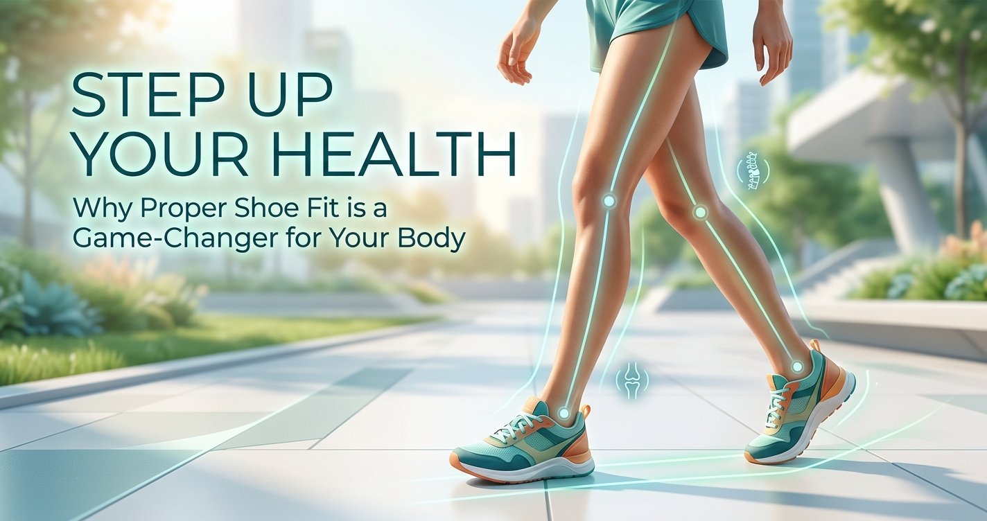 Step Up Your Health: Why Proper Shoe Fit is a Game-Changer for Your Body