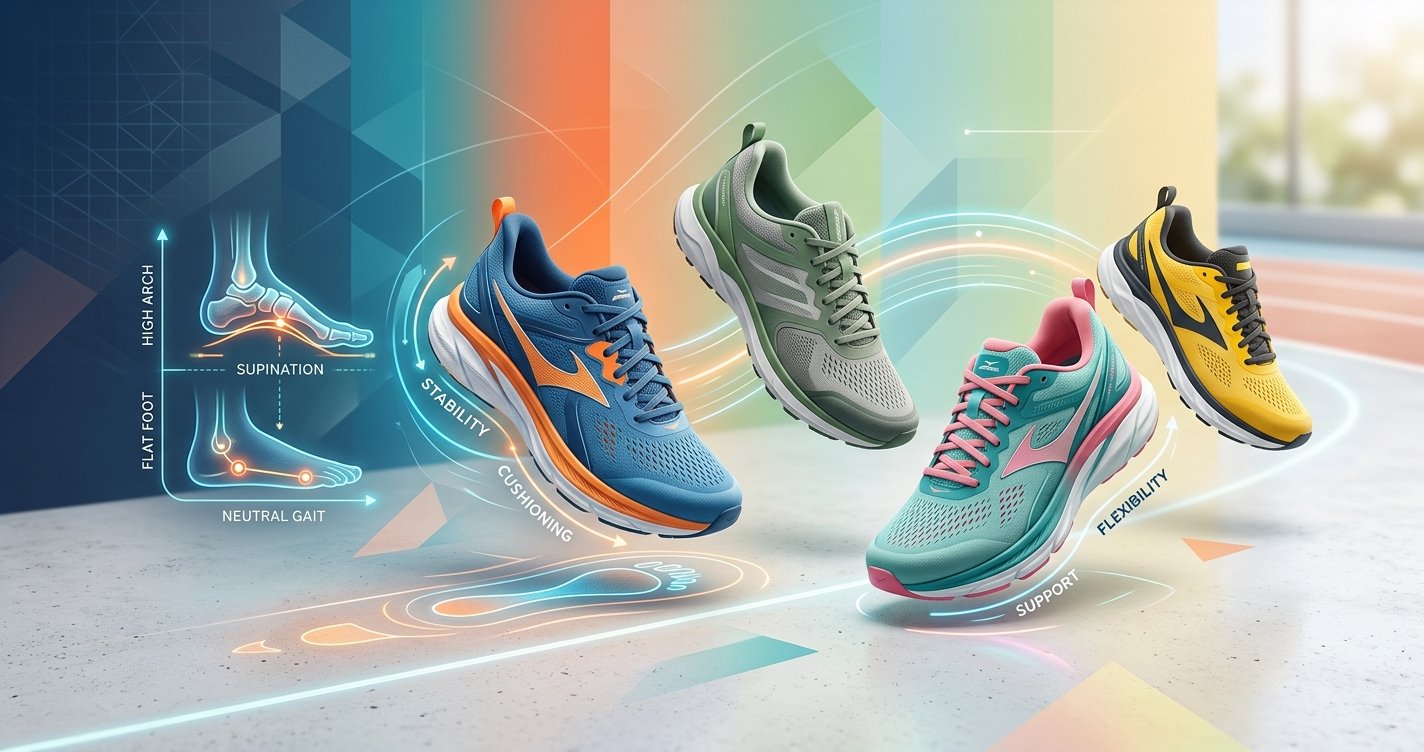 Stride Smart: The Science of Choosing Running Shoes for Your Unique Foot Type