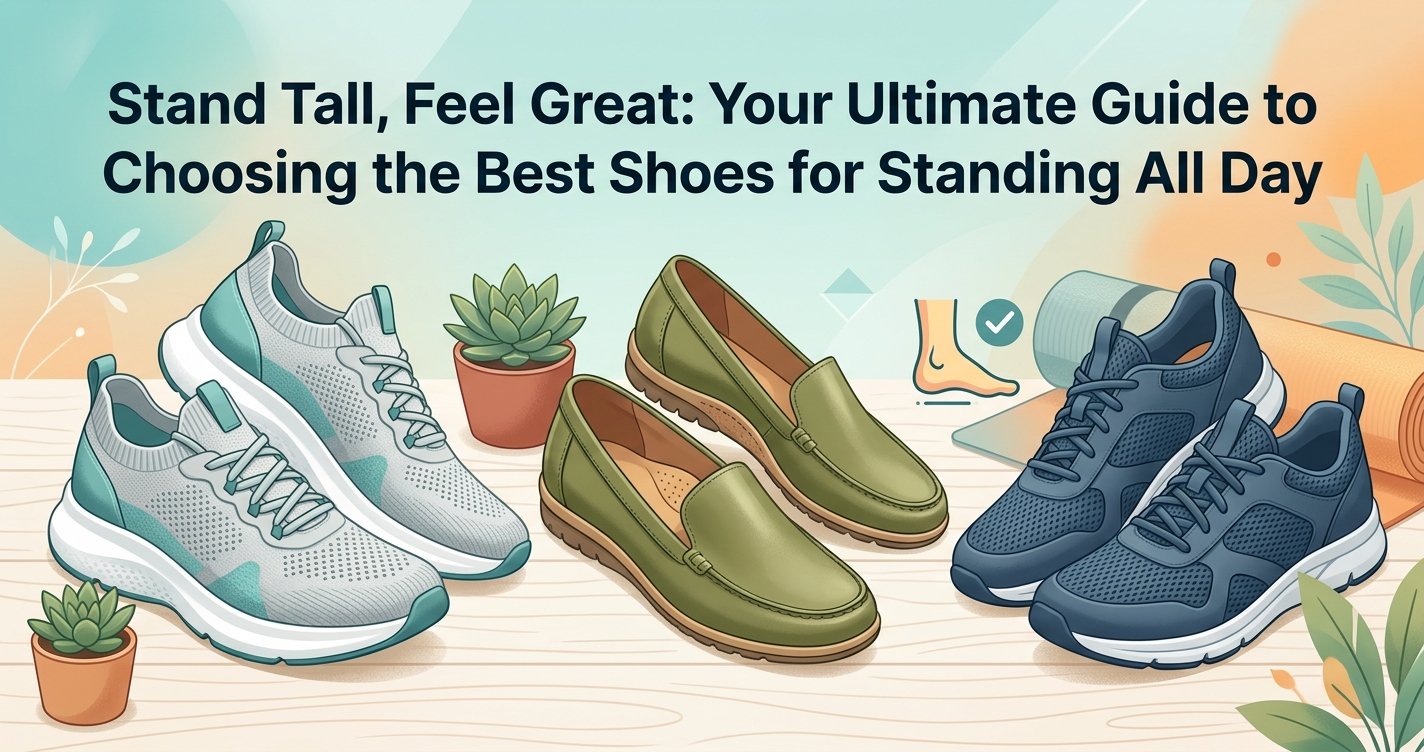 Stand Tall, Feel Great: Your Ultimate Guide to Choosing the Best Shoes for Standing All Day