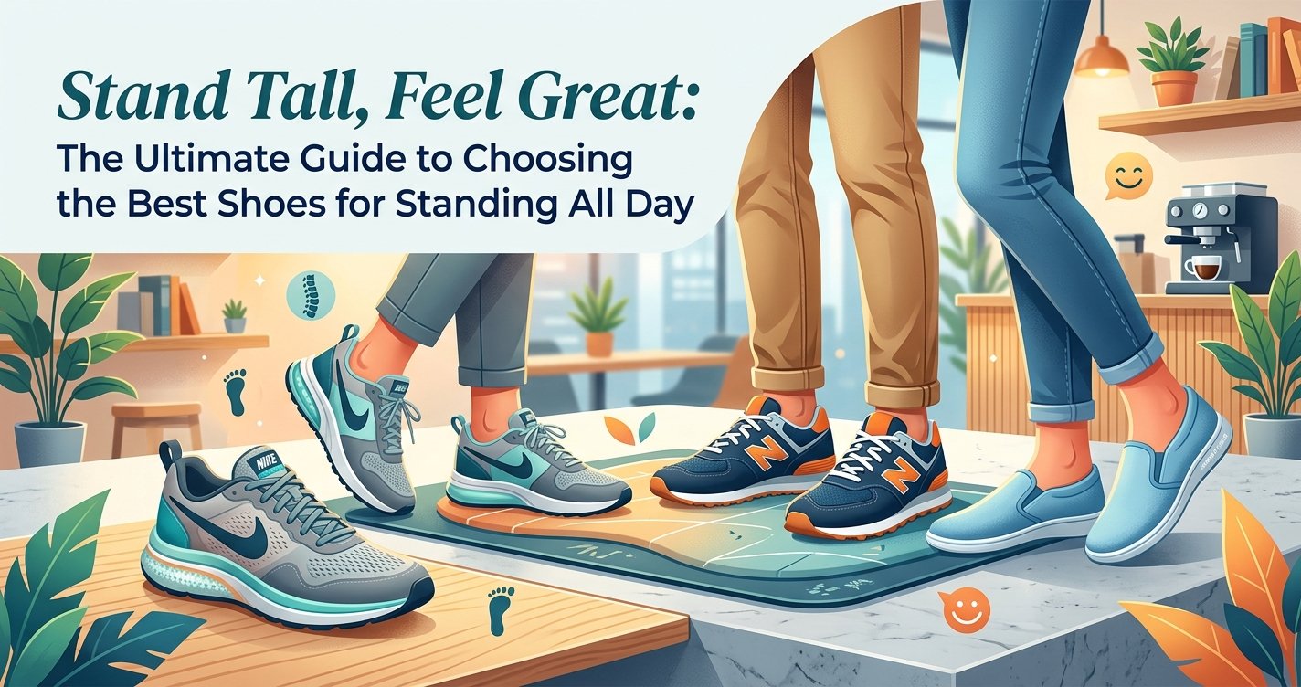 Stand Tall, Feel Great: The Ultimate Guide to Choosing the Best Shoes for Standing All Day