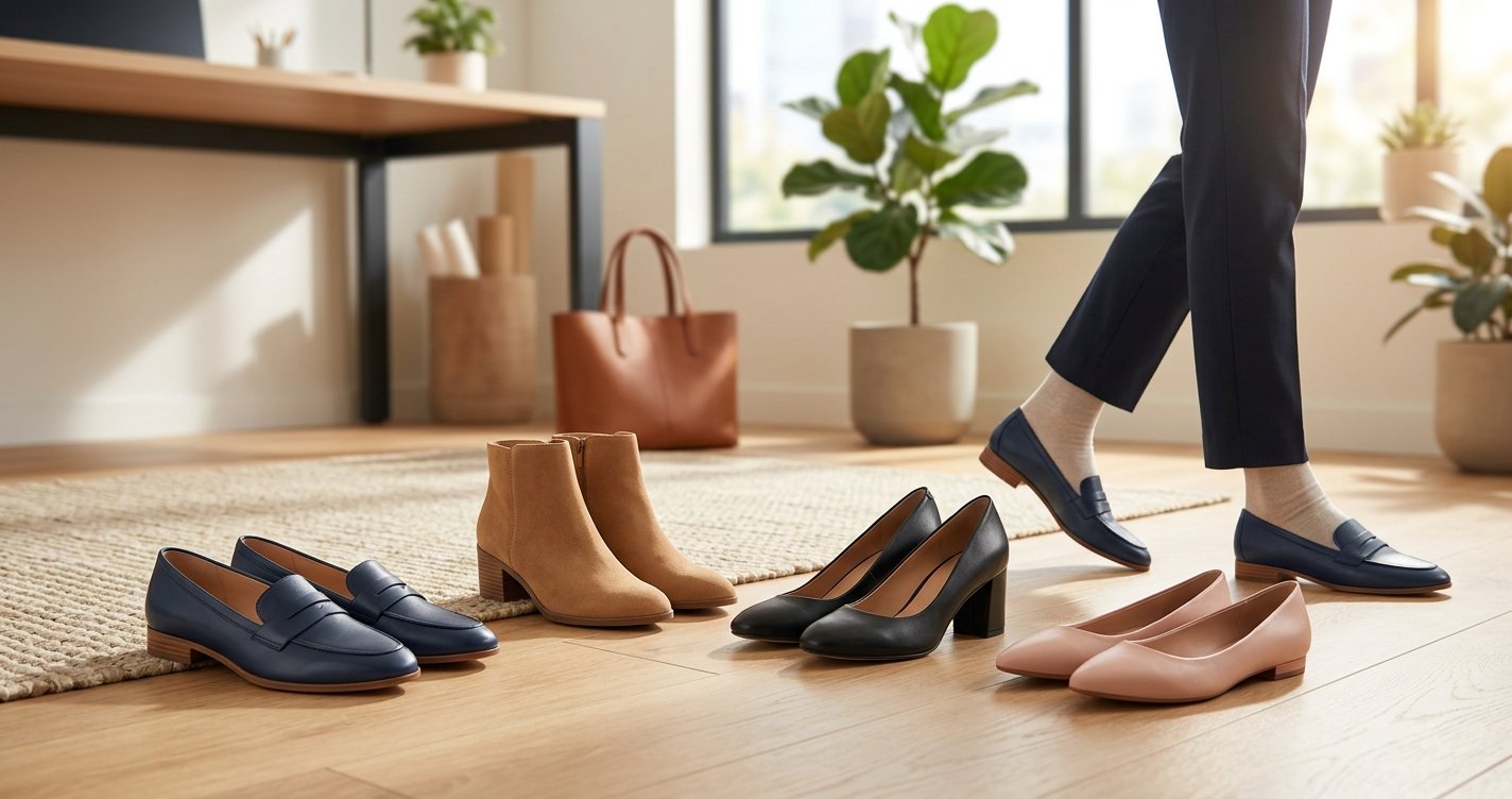 Walk Through Your Workday: The Essential Guide to Comfortable and Stylish Women's Work Shoes