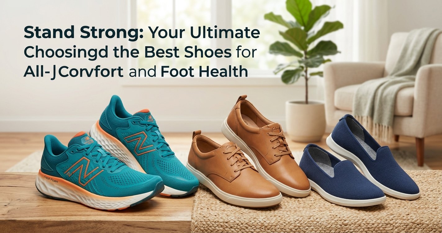 Stand Strong: Your Ultimate Guide to Choosing the Best Shoes for All-Day Comfort and Foot Health