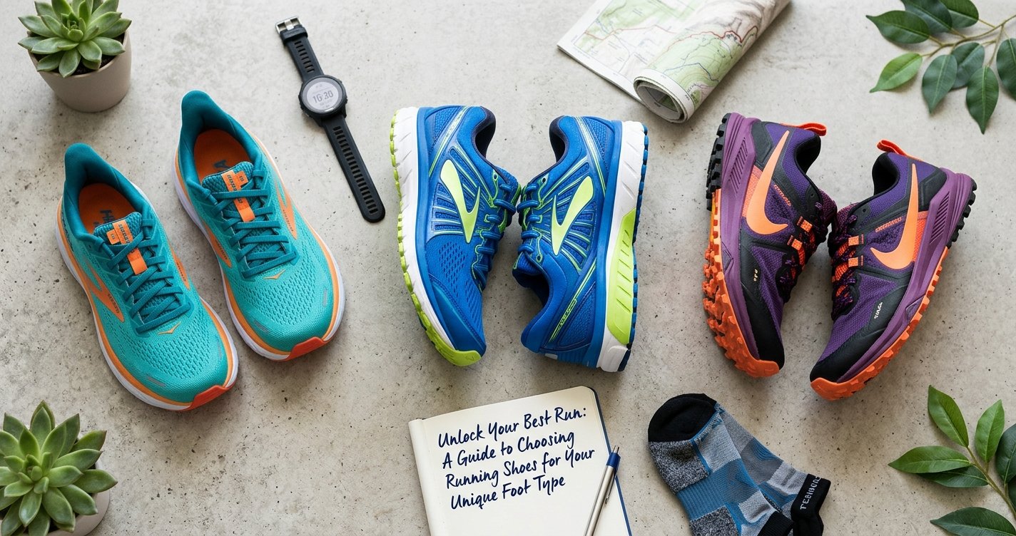 Unlock Your Best Run: A Guide to Choosing Running Shoes for Your Unique Foot Type