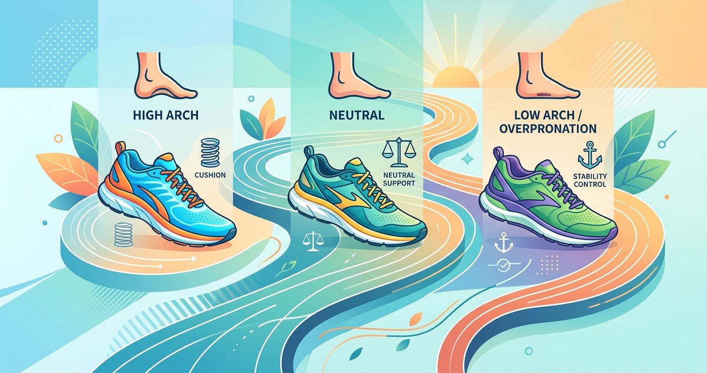 Unlock Your Best Run: The Ultimate Guide to Choosing Running Shoes for Your Unique Foot Type