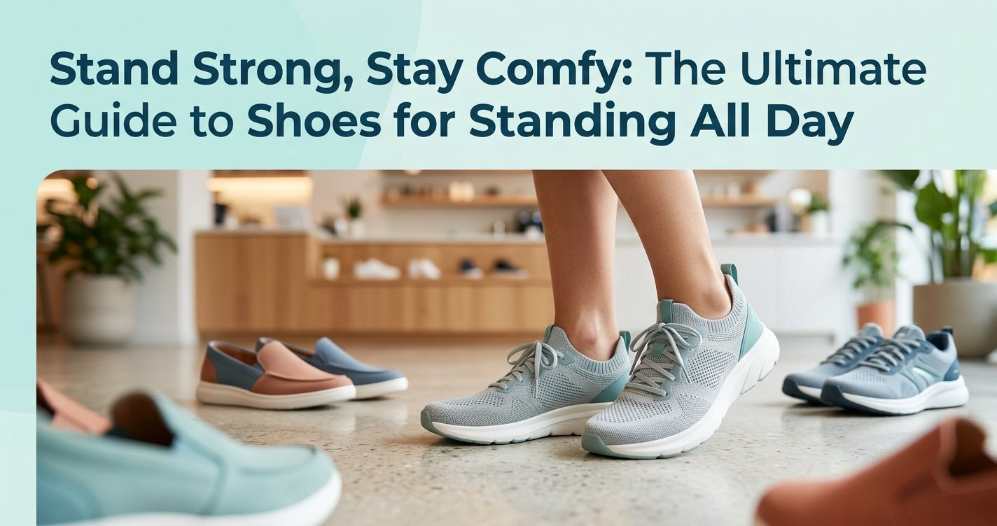 Stand Strong, Stay Comfy: The Ultimate Guide to Shoes for Standing All Day