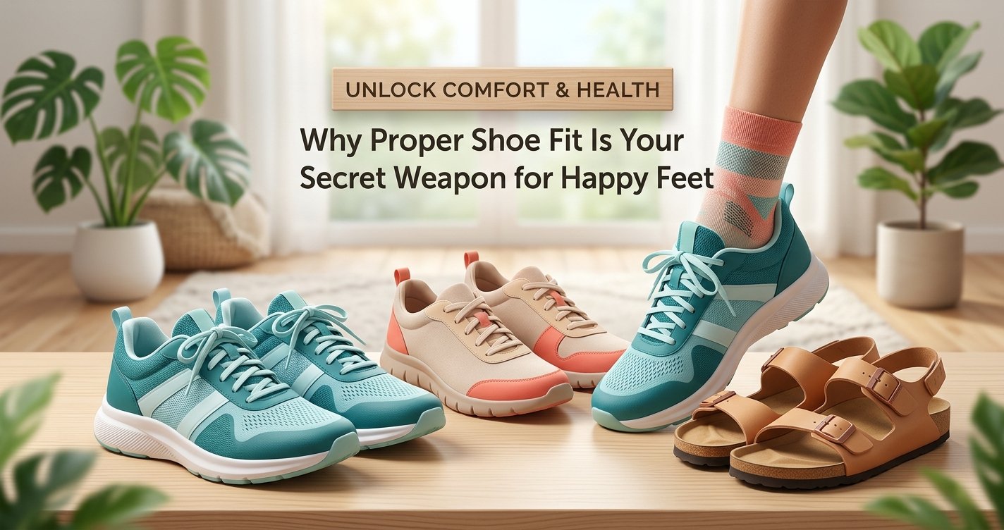 Unlock Comfort &amp; Health: Why Proper Shoe Fit Is Your Secret Weapon for Happy Feet