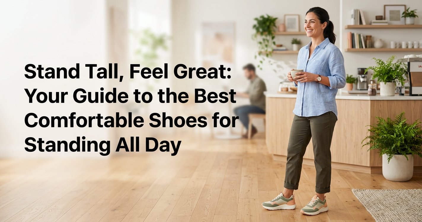 Stand Tall, Feel Great: Your Guide to the Best Comfortable Shoes for Standing All Day