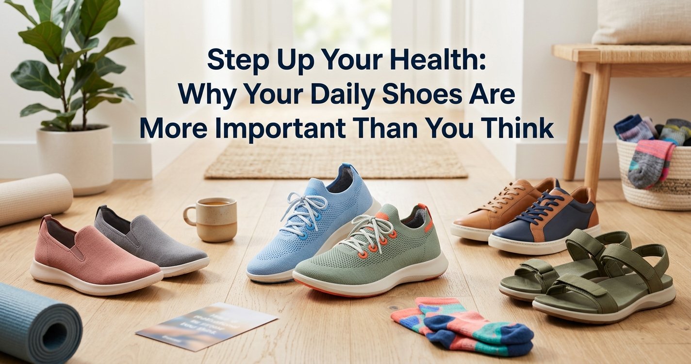 Step Up Your Health: Why Your Daily Shoes Are More Important Than You Think