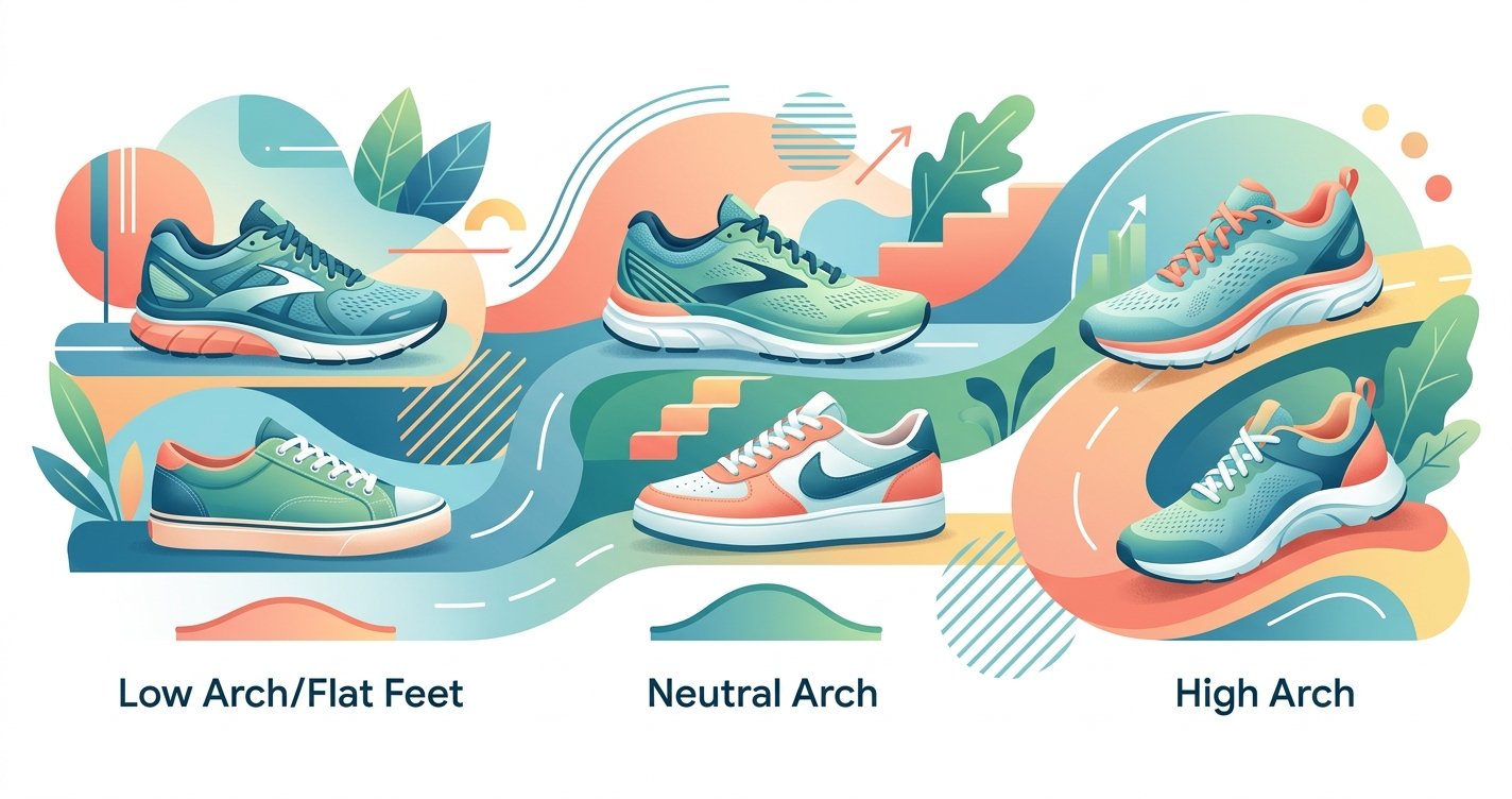 Happy Feet, Happy Strides: The Ultimate Guide to Shoes for Your Unique Foot Arch Type