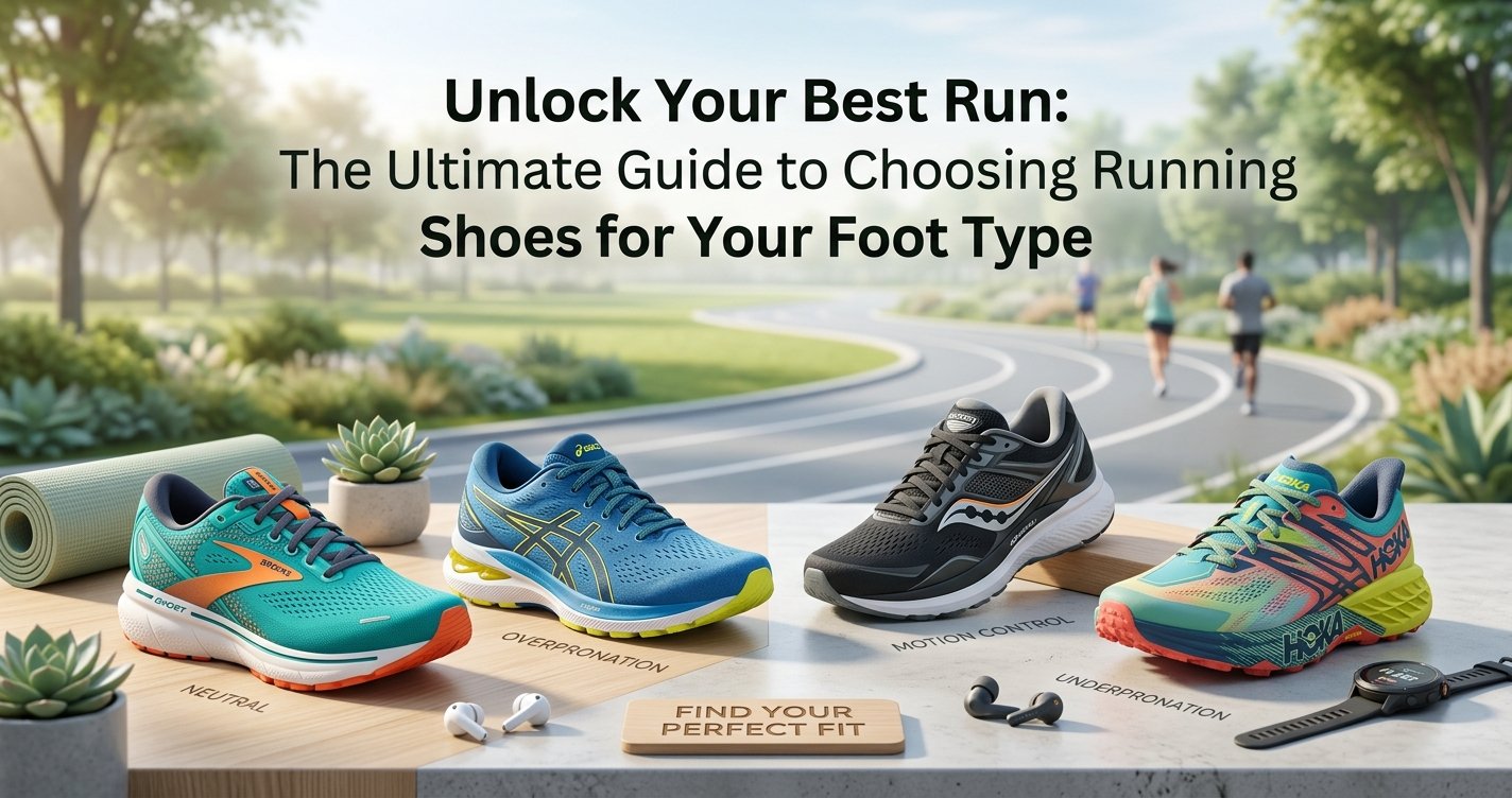 Unlock Your Best Run: The Ultimate Guide to Choosing Running Shoes for Your Foot Type