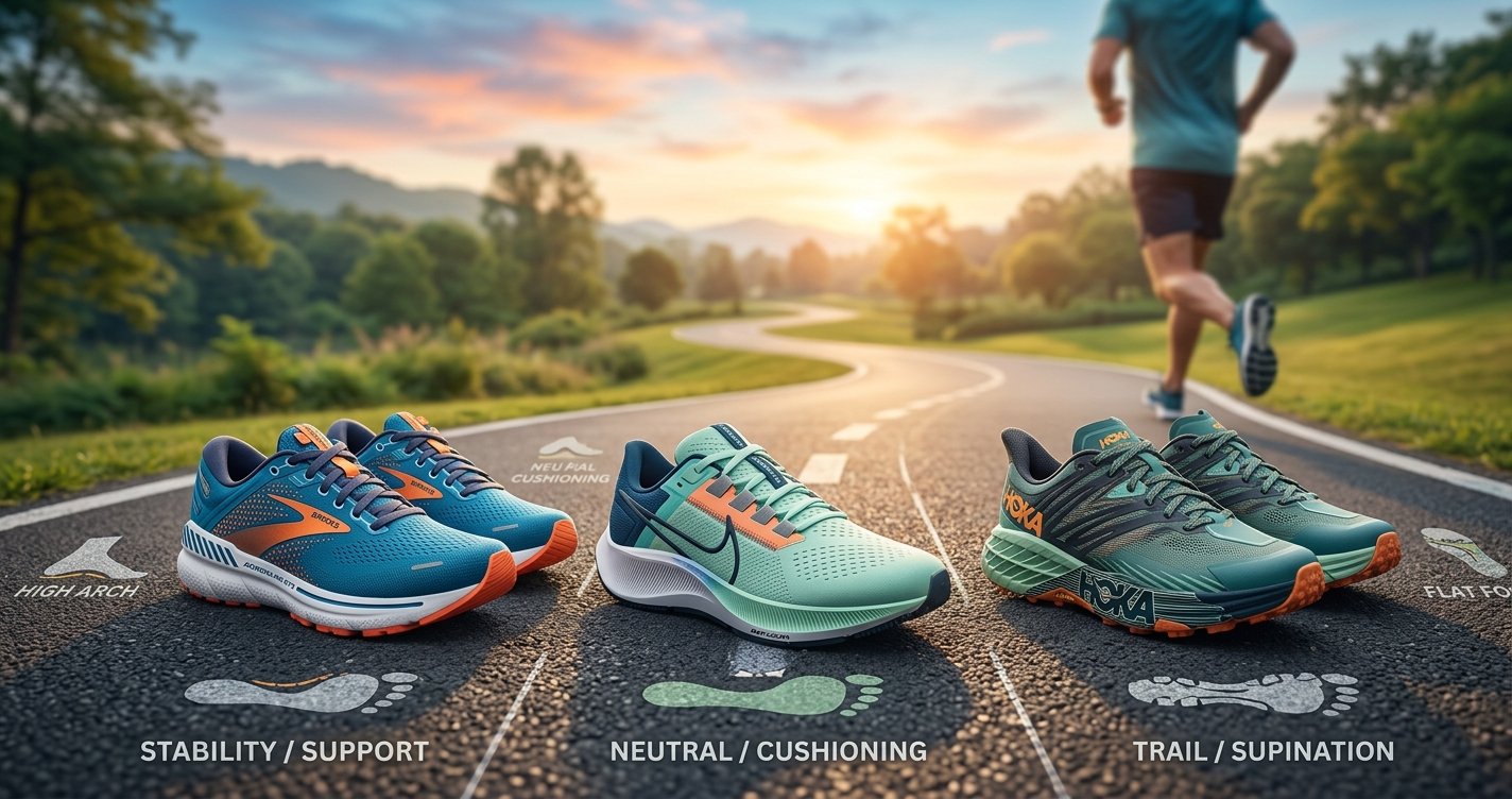 Stride Smart: The Ultimate Guide to Choosing Running Shoes for Your Unique Foot Type