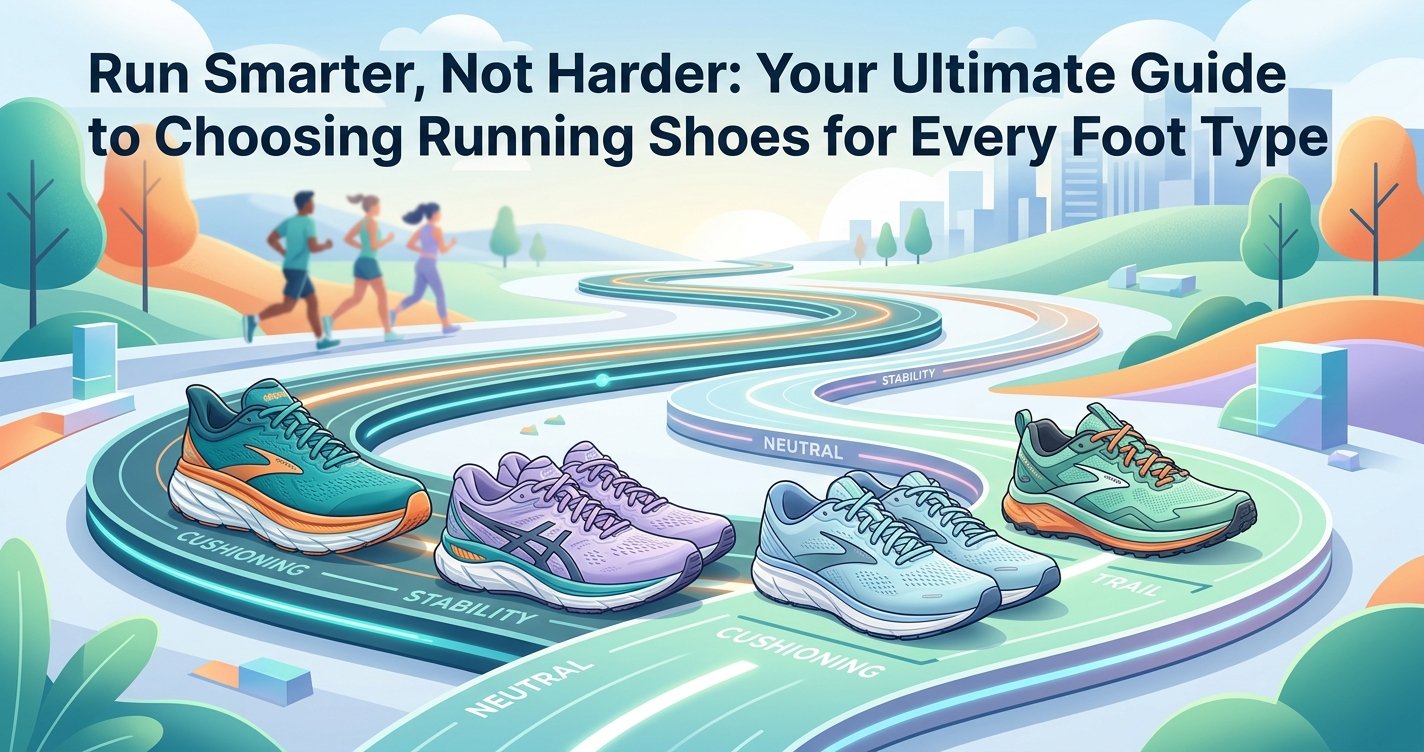 Run Smarter, Not Harder: Your Ultimate Guide to Choosing Running Shoes for Every Foot Type