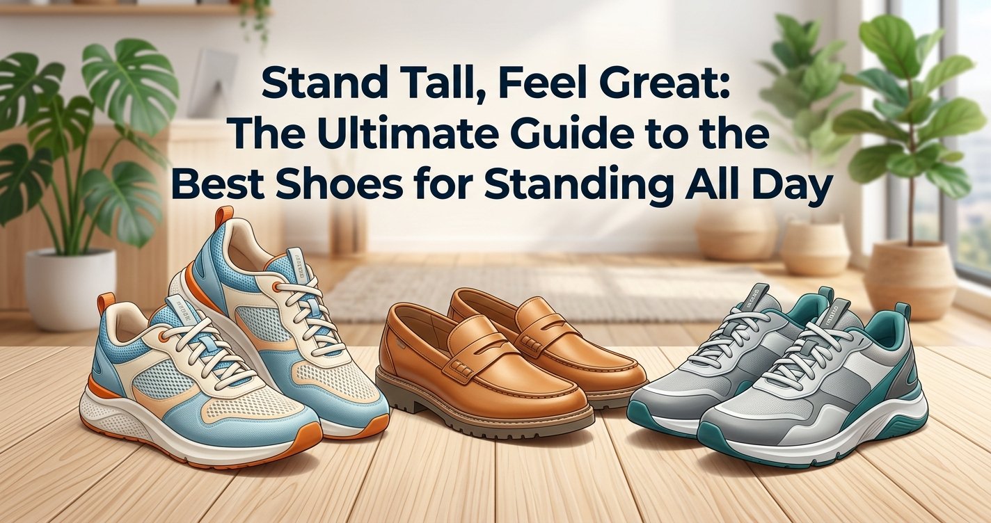 Stand Tall, Feel Great: The Ultimate Guide to the Best Shoes for Standing All Day