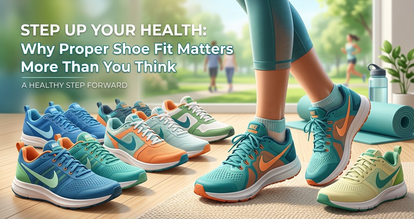 Step Up Your Health: Why Proper Shoe Fit Matters More Than You Think