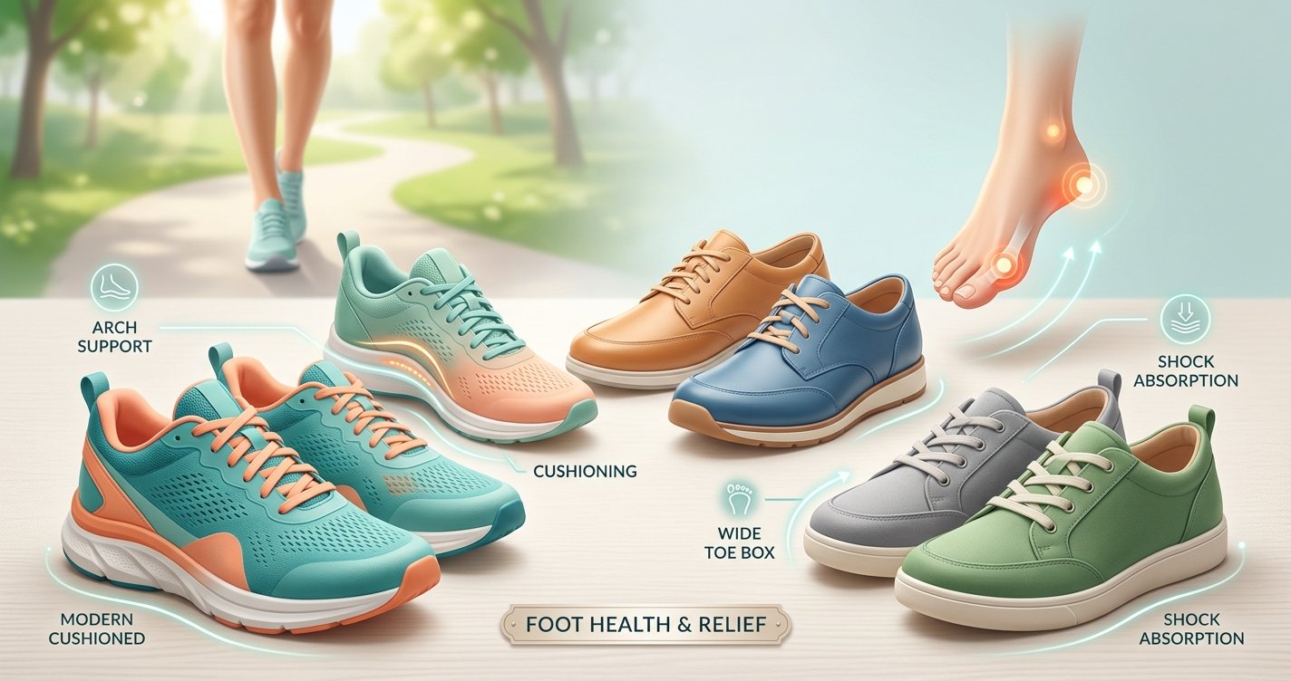 Beyond Comfort: Your Essential Guide to Shoes for Plantar Fasciitis, Bunions &amp; Foot Pain Relief