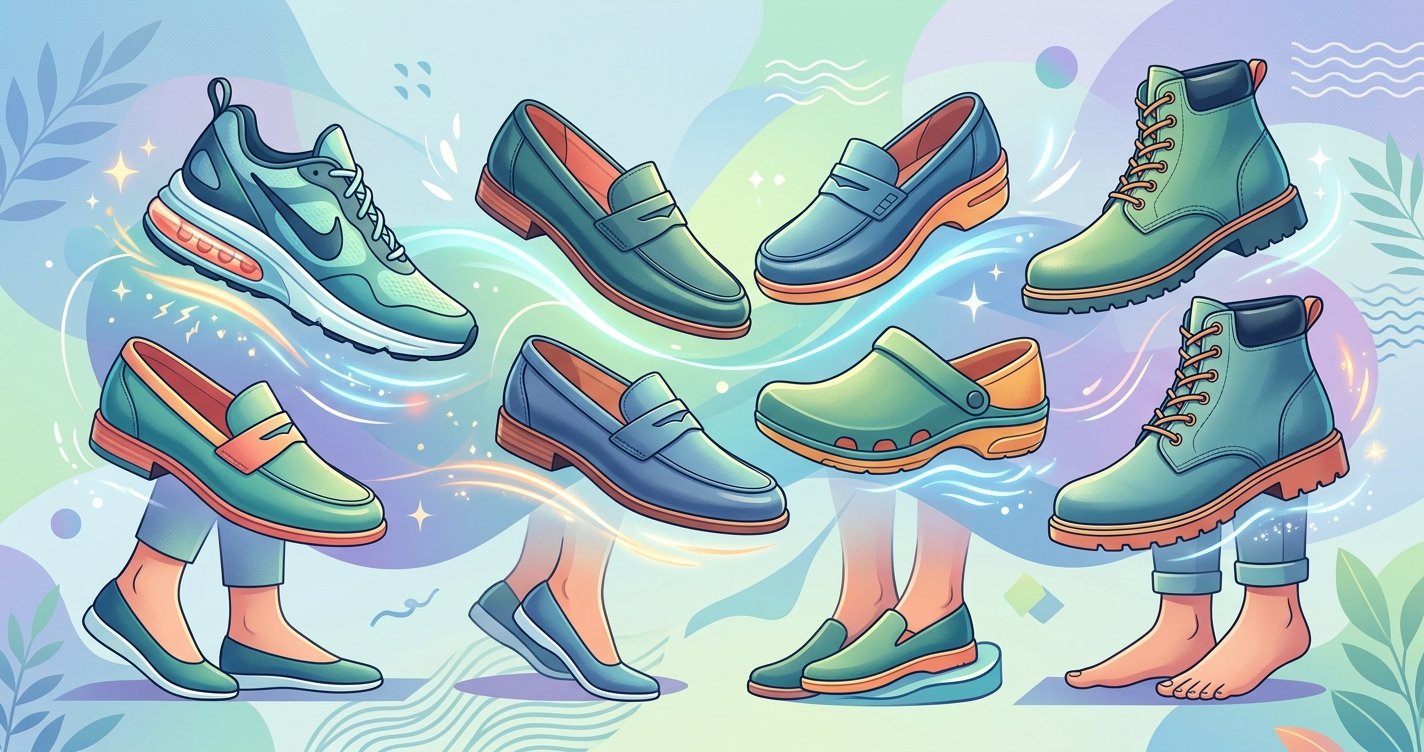No More Aches: Finding the Best Shoes for Standing All Day