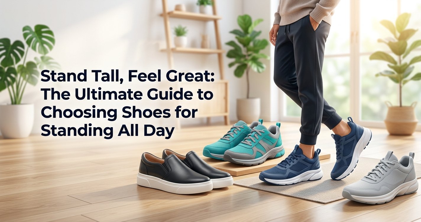 Stand Tall, Feel Great: The Ultimate Guide to Choosing Shoes for Standing All Day
