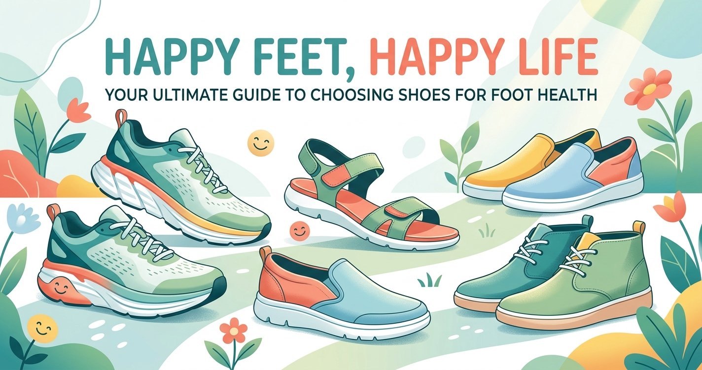 Happy Feet, Happy Life: Your Ultimate Guide to Choosing Shoes for Foot Health