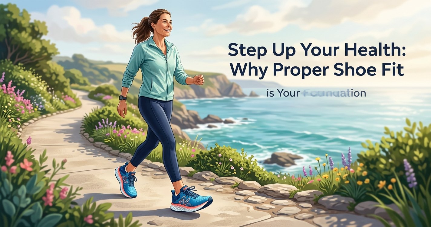 Step Up Your Health: Why Proper Shoe Fit is Your Foundation for a Pain-Free Life