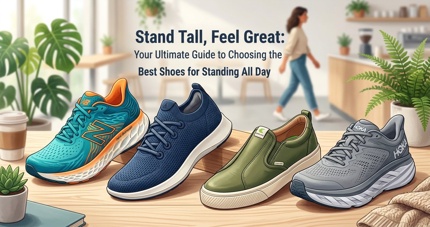 Stand Tall, Feel Great: Your Ultimate Guide to Choosing the Best Shoes for Standing All Day