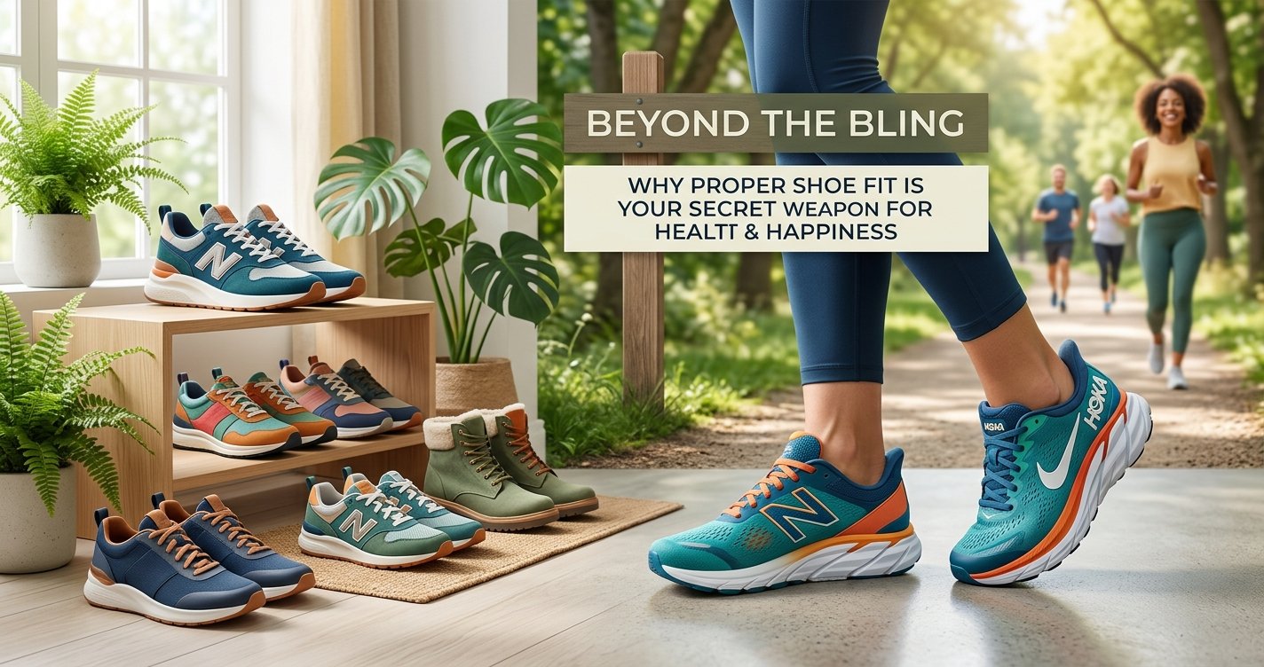 Beyond the Bling: Why Proper Shoe Fit is Your Secret Weapon for Health &amp; Happiness