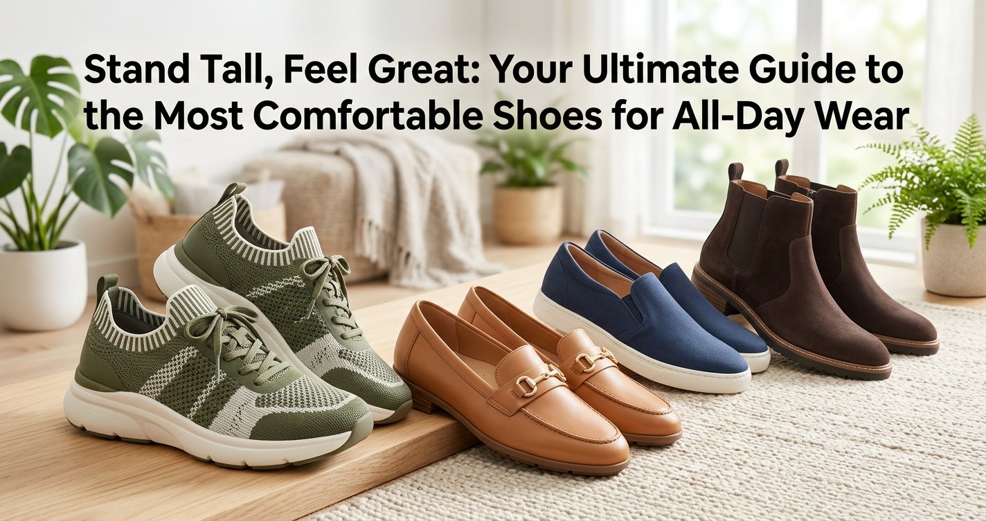 Stand Tall, Feel Great: Your Ultimate Guide to the Most Comfortable Shoes for All-Day Wear