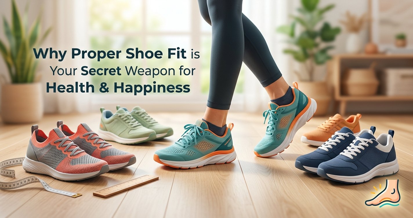 Beyond the Bling: Why Proper Shoe Fit is Your Secret Weapon for Health &amp; Happiness